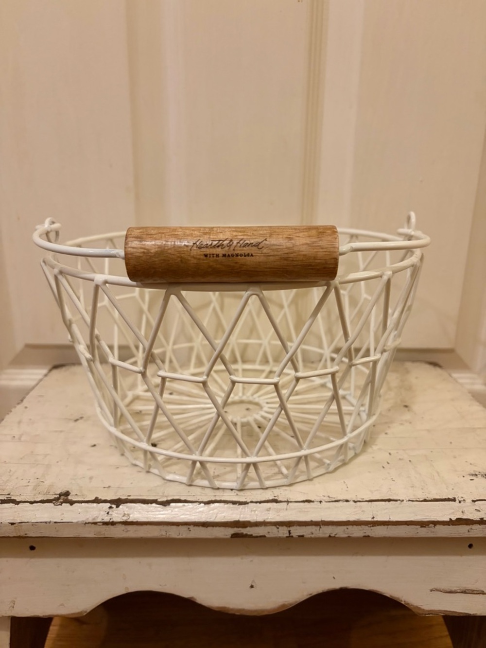 Hearth and Hand with Magnolia Metal Basket